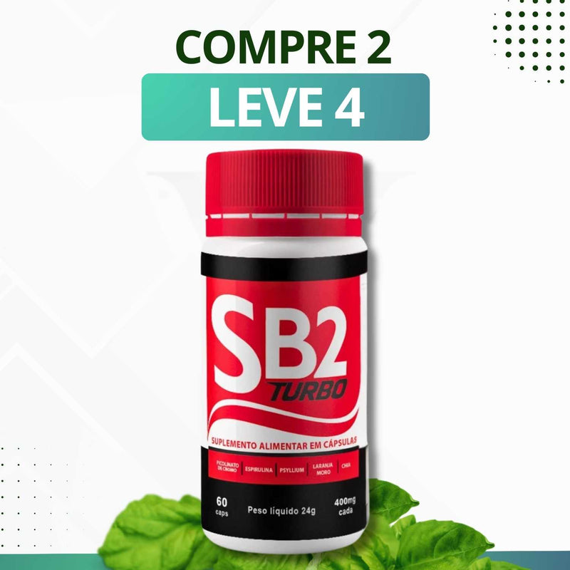 SB2 Turbo - Suplemento Alimentar - Promoção Exclusiva + Frete Gratis